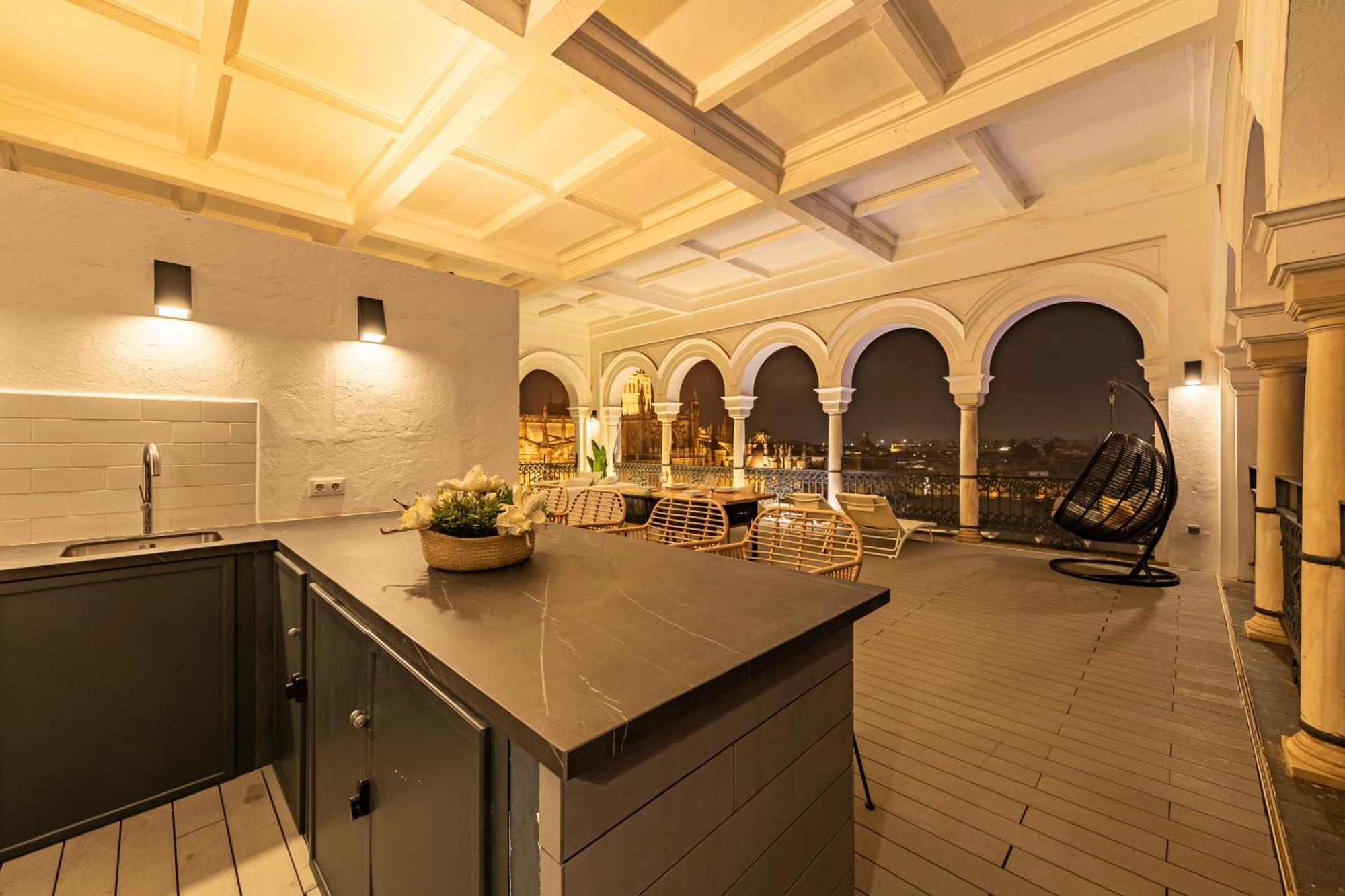 Isg Apartments The Most Exclusive Apartment In Sevillaparking Exterior foto